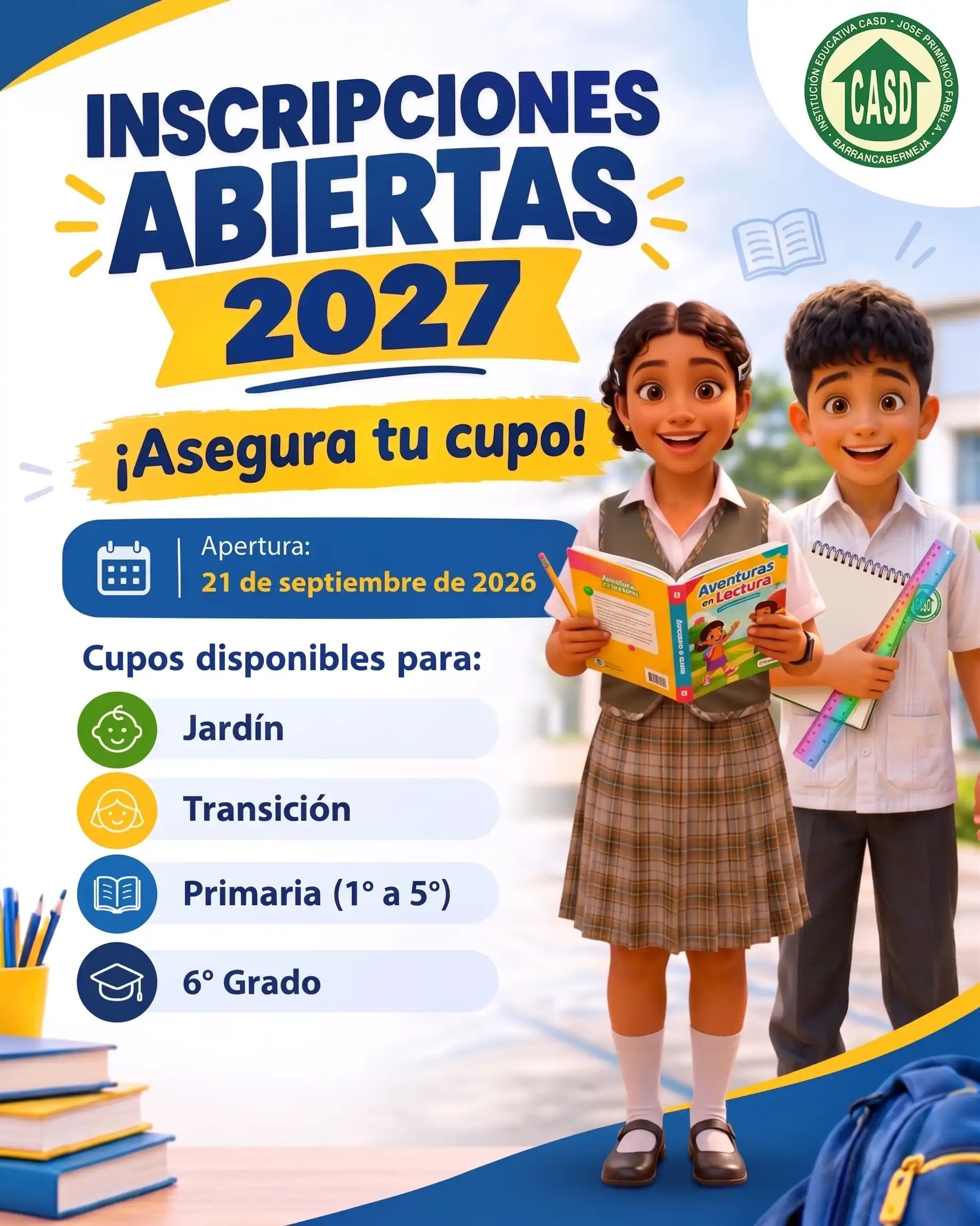 Inscripciones CASD - Requisitos e Inscripción
