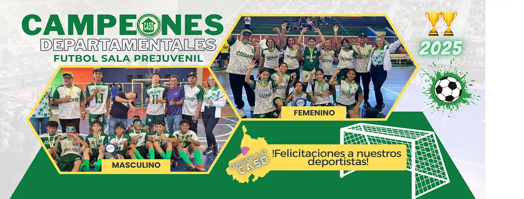 Campeones Departamentales Futsala