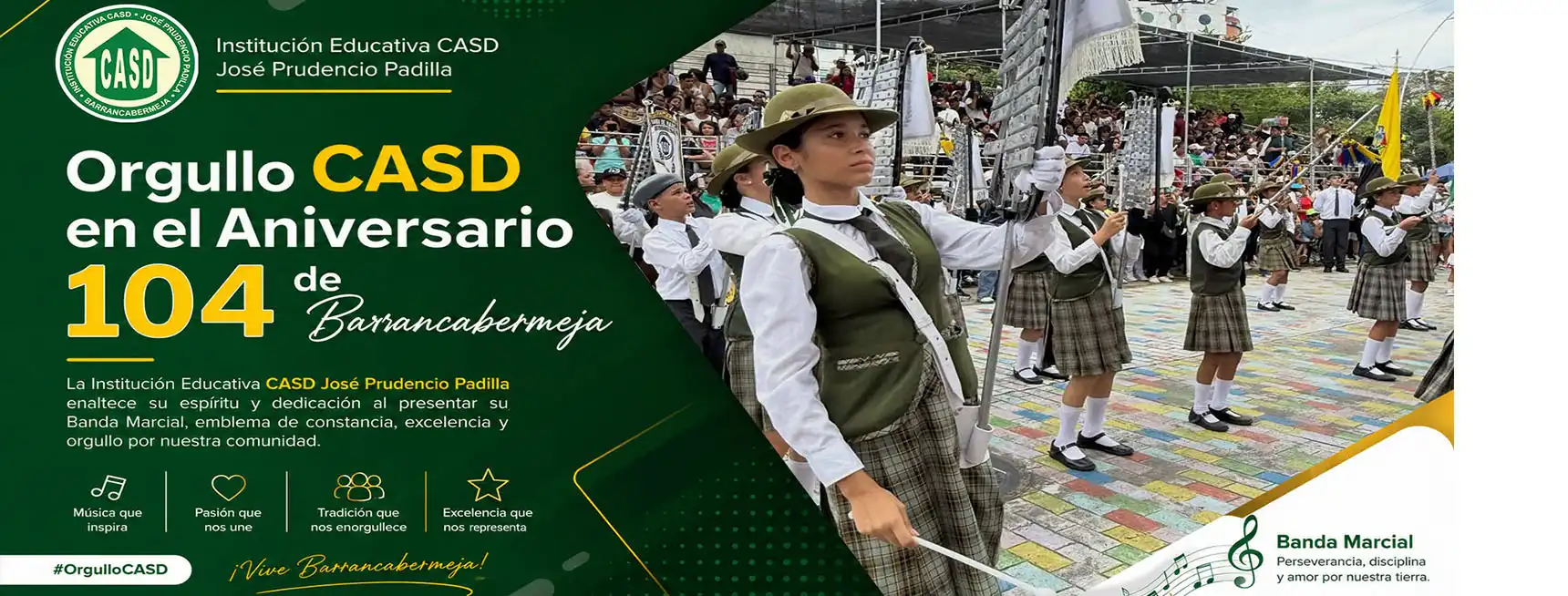 Desfile de bandas 2026