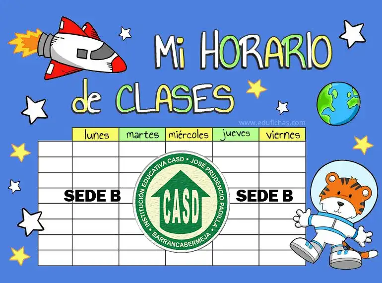Horarios Sede B